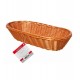 Cesto Rattan Oval Lily 32x16cm